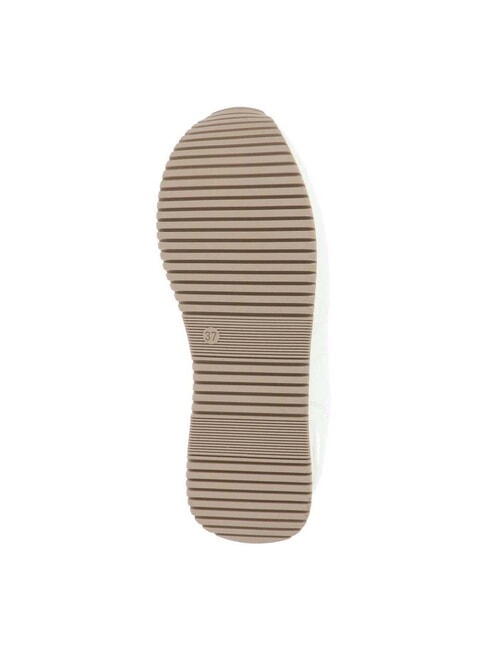 GEO JR Zapatillas de plataforma con logotipo lateral Blanco / Geo Beige - Zapatos Mujer