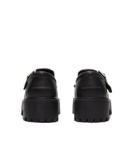 TIMBERLAND STONE STREET BUCKLE Zapato de plataforma de piel negro de grano completo - Zapatos Mujer - 7
