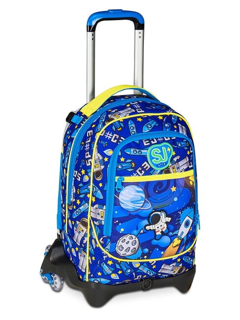 FLYROCKET BOY JACK 3WD Mochila con ruedas desmontable, 3 ruedas amarillo fluorescente - Mochilas con ruedas