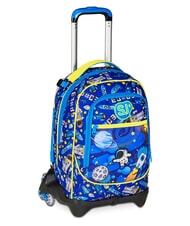 SJGANG FLYROCKET BOY JACK 3WD Mochila con ruedas desmontable, 3 ruedas amarillo fluorescente - Mochilas con ruedas - 2