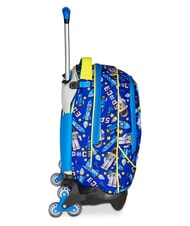 SJGANG FLYROCKET BOY JACK 3WD Mochila con ruedas desmontable, 3 ruedas amarillo fluorescente - Mochilas con ruedas - 3