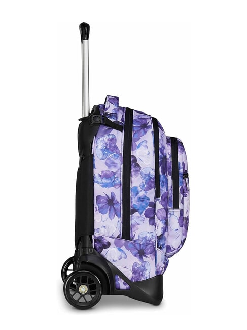 PLUG FANTASY Mochila con ruedas desmontable, soporte para port&aacute;til flores de lirio - Mochilas con ruedas