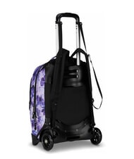 INVICTA PLUG FANTASY Mochila con ruedas desmontable, soporte para port&aacute;til flores de lirio - Mochilas con ruedas - 5