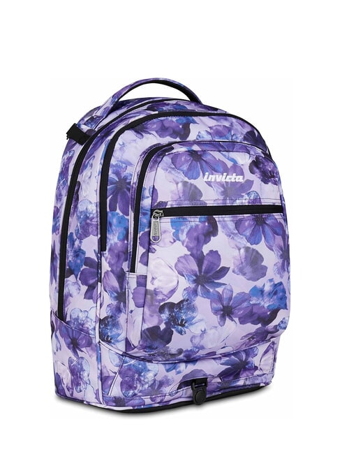 PLUG FANTASY Mochila con ruedas desmontable, soporte para port&aacute;til flores de lirio - Mochilas con ruedas