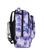 INVICTA PLUG FANTASY Mochila con ruedas desmontable, soporte para port&aacute;til flores de lirio - Mochilas con ruedas - 7