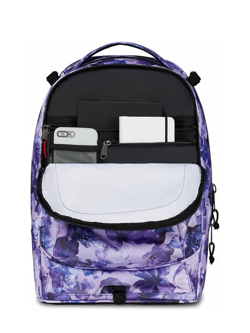 PLUG FANTASY Mochila con ruedas desmontable, soporte para port&aacute;til flores de lirio - Mochilas con ruedas