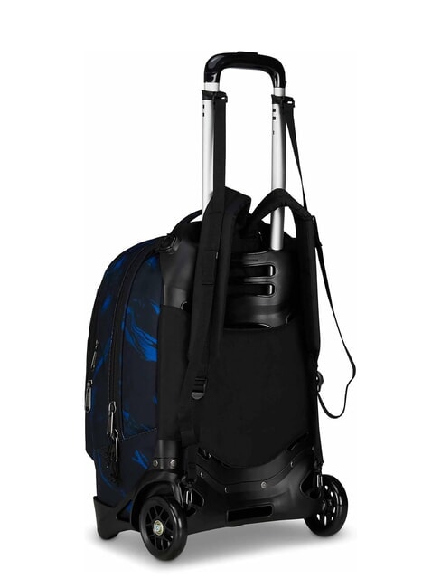 PLUG FANTASY Mochila con ruedas desmontable, soporte para port&aacute;til olas ondulantes - Mochilas con ruedas