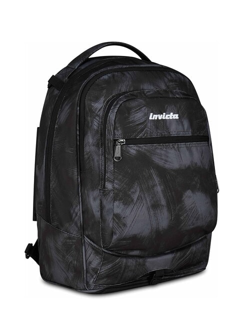 PLUG FANTASY Mochila con ruedas desmontable, soporte para port&aacute;til negro cepillado - Mochilas con ruedas