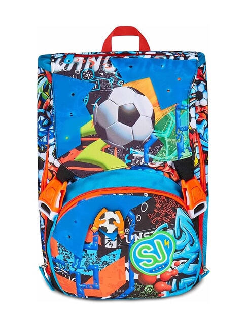 TINYPATCH BOY Mochila expandible con parche turquesa brillante - Mochilas Escuela & Tiempo Libre
