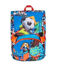 SJGANG TINYPATCH BOY Mochila expandible con parche - Mochilas Escuela & Tiempo Libre
