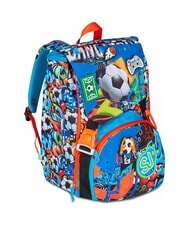 SJGANG TINYPATCH BOY Mochila expandible con parche turquesa brillante - Mochilas Escuela & Tiempo Libre - 3