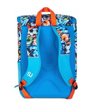 SJGANG TINYPATCH BOY Mochila expandible con parche turquesa brillante - Mochilas Escuela & Tiempo Libre - 7