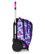 SEVEN SHADY DYE GIRL PLUG Mochila con ruedas desmontable, 2 ruedas Violeta - Mochilas con ruedas - 3