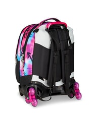 SEVEN PAINT GIRL JACK 3WD Trolley 2 Mochilas Desmontables, 3 ruedas RODAMINA ROJA - Mochilas con ruedas - 6