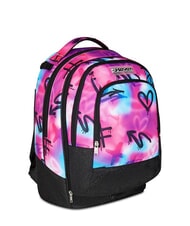 SEVEN PAINT GIRL JACK 3WD Trolley 2 Mochilas Desmontables, 3 ruedas RODAMINA ROJA - Mochilas con ruedas - 7