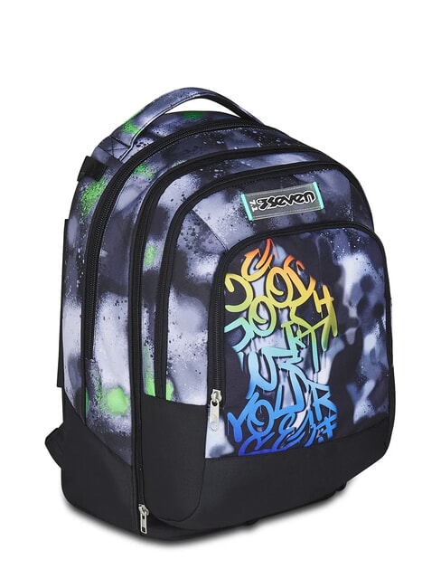 PAINT BOY JACK 3WD Trolley 2 Mochilas Desmontables, 3 ruedas negro - Mochilas con ruedas