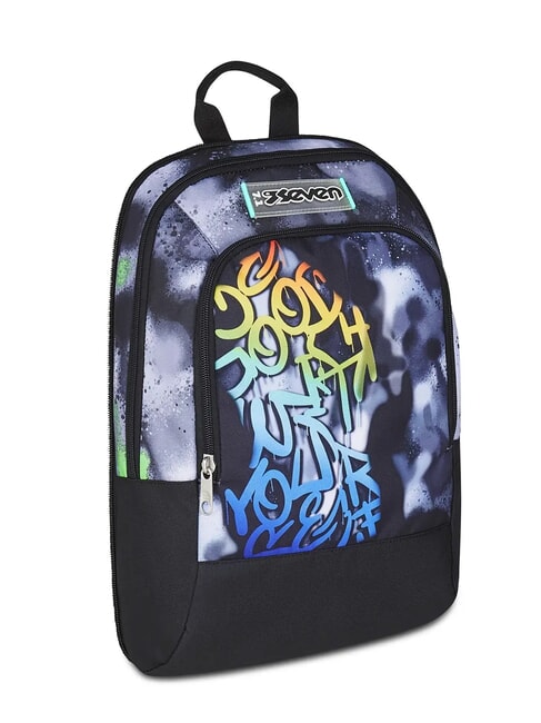 PAINT BOY JACK 3WD Trolley 2 Mochilas Desmontables, 3 ruedas negro - Mochilas con ruedas