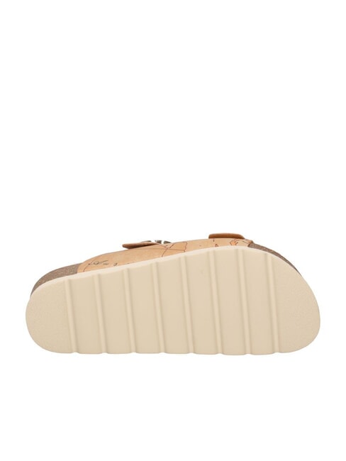 GEO CLASSIC Zapatilla con 2 hebillas NATURAL - Zapatos Mujer