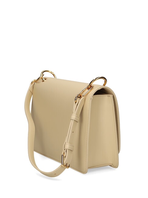 CURSIVE LOGO Bolso de hombro beige - Bolsos Mujer