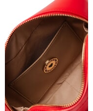 LOVE MOSCHINO CURSIVE LOGO Mini bolso de hombro ROJO - Bolsos Mujer - 4