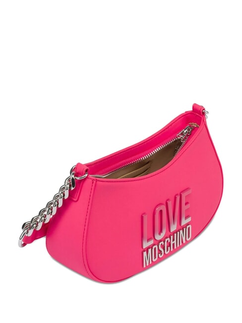 MIDDLE CHAIN Bolso de hombro fucsia - Bolsos Mujer