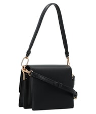 LOVE MOSCHINO CURSIVE LOGO Bolso de hombro con correa para el hombro negro - Bolsos Mujer - 2