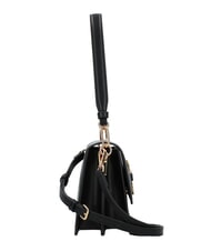 LOVE MOSCHINO CURSIVE LOGO Bolso de hombro con correa para el hombro negro - Bolsos Mujer - 3