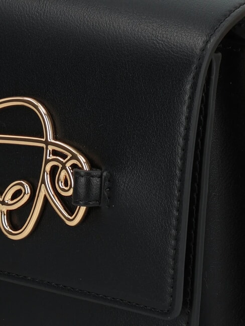CURSIVE LOGO Bolso de hombro con correa para el hombro negro - Bolsos Mujer