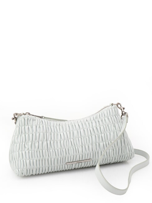 ROUCHED Bolso de hombro, con correa para el hombro cielo gris - Bolsos Mujer