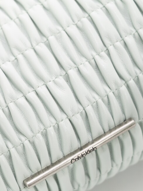 ROUCHED Bolso de hombro, con correa para el hombro cielo gris - Bolsos Mujer