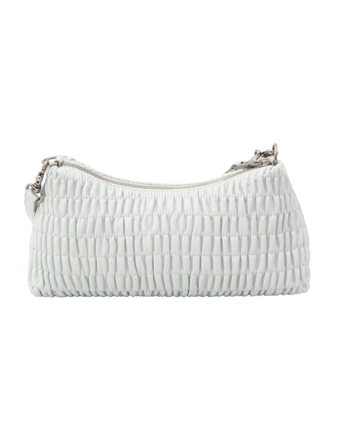ROUCHED Bolso de hombro, con correa para el hombro cielo gris - Bolsos Mujer