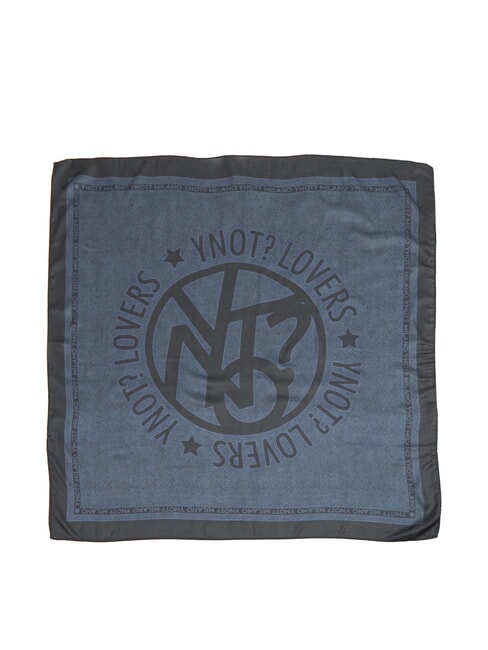 STAMPA ALL OVER Pa&ntilde;uelo cuadrado de seda gasolina - Bufandas