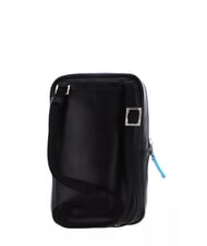 PIQUADRO CAMPIONARIO - BLUE SQUARE Funda de cuero para tel&eacute;fono m&oacute;vil negro - Fundas para tablet & Organizer - 3