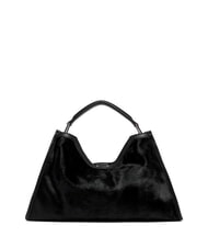 GIANNI CHIARINI AURORA Bolso efecto piel de potro negro - Bolsos Mujer - 4