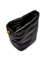 GIANNI CHIARINI MIREA Bolso de cuero tipo cubo negro - Bolsos Mujer - 5