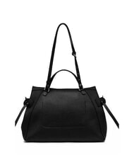GIANNI CHIARINI GILDA Bolso de hombro de piel martillada negro - Bolsos Mujer - 3