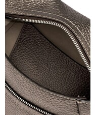 GIANNI CHIARINI GILDA Bolso de hombro de piel martillada estaño - Bolsos Mujer - 5