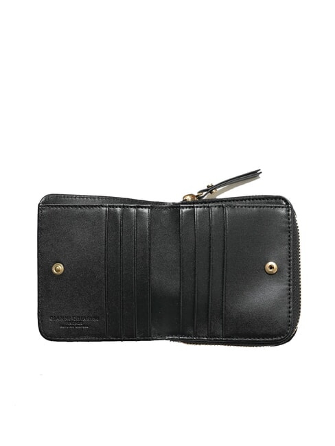 WALLETS VACCHETTA CALF Cartera pequeña de piel lisa negro - Carteras Mujer