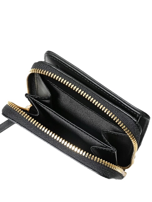 WALLETS VACCHETTA CALF Cartera pequeña de piel lisa negro - Carteras Mujer