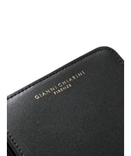 GIANNI CHIARINI WALLETS VACCHETTA CALF Cartera pequeña de piel lisa negro - Carteras Mujer - 5