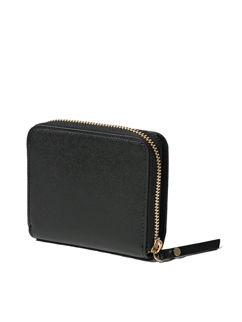 WALLETS VACCHETTA CALF Cartera pequeña de piel lisa negro - Carteras Mujer