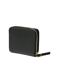 GIANNI CHIARINI WALLETS VACCHETTA CALF Cartera pequeña de piel lisa negro - Carteras Mujer - 6