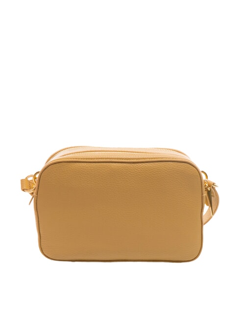 ALPHA Estuche para cámara de cuero martillado beige fresco - Bolsos Mujer