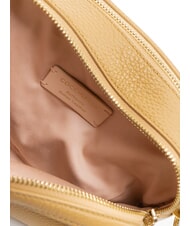 COCCINELLE ALPHA Estuche para cámara de cuero martillado beige fresco - Bolsos Mujer - 5