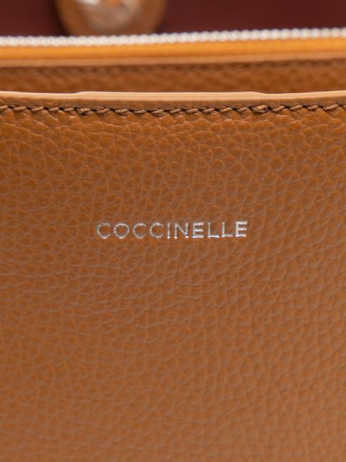 SWAP Bolso de mano de cuero martillado CUIR - Bolsos Mujer