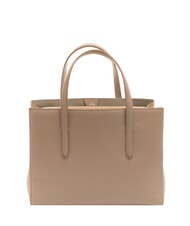 COCCINELLE SWAP Bolso de mano de cuero martillado rosa polvo - Bolsos Mujer - 3