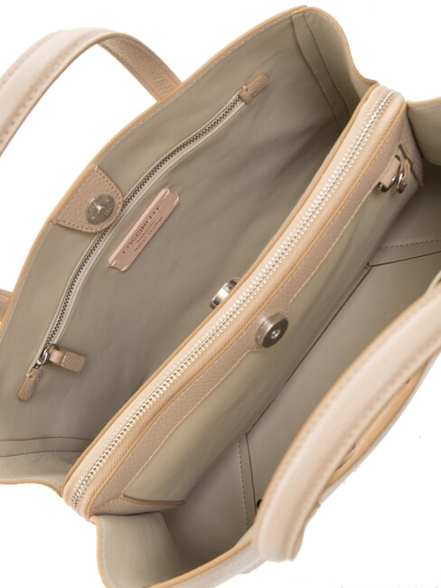 SWAP Bolso de mano de cuero martillado rosa polvo - Bolsos Mujer