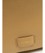 COCCINELLE VOILE Mini mochila en piel martillada beige fresco - Bolsos Mujer - 3