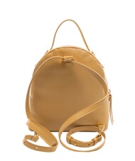 COCCINELLE VOILE Mini mochila en piel martillada beige fresco - Bolsos Mujer - 4