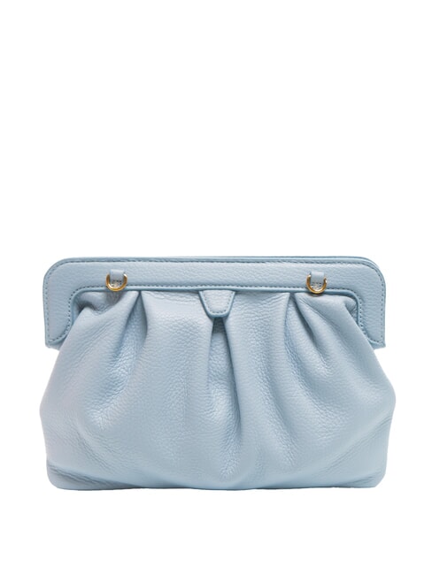 DILETTA SOFT Bolso de mano de piel martillada niebla azul - Bolsos Mujer